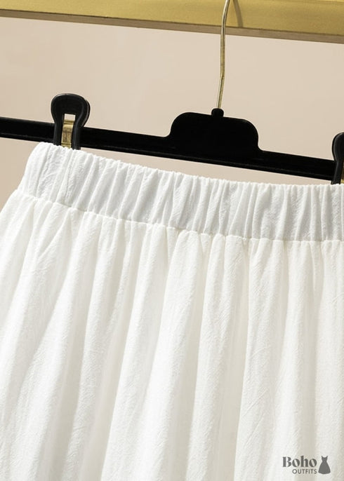 Boho Skirts in White / Colors For Women